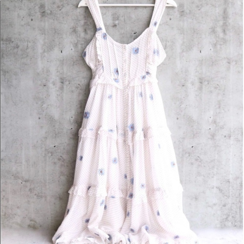 Free People Daisy Chain Midi-dress